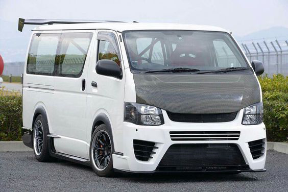 Toyota Hiace Modified Bumper 2005 2017 HIACEVAN SHOP