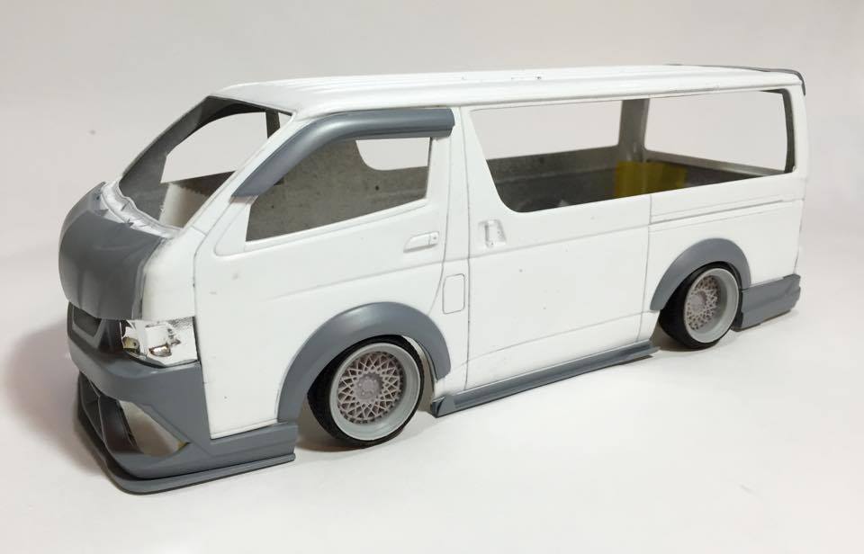 Toyota Hiace Modified Bumper 2005 2017