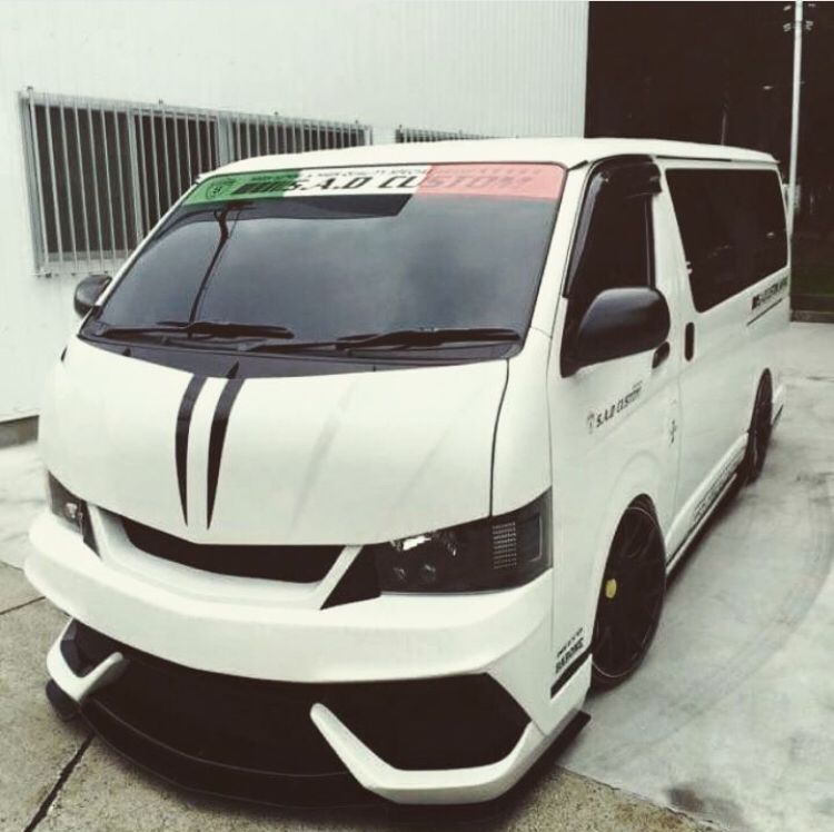 Toyota Hiace Modified Bumper 2005 2017